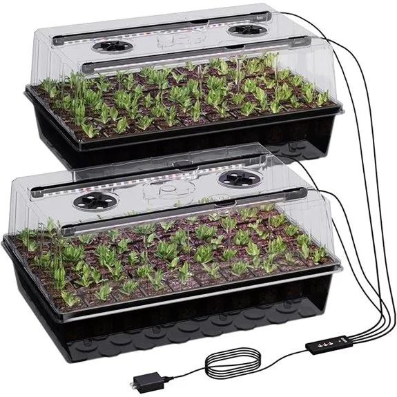 120 cell self watering grow light