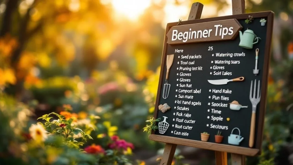 25 Garden Tips for Beginners to Grow a Beautiful Garden