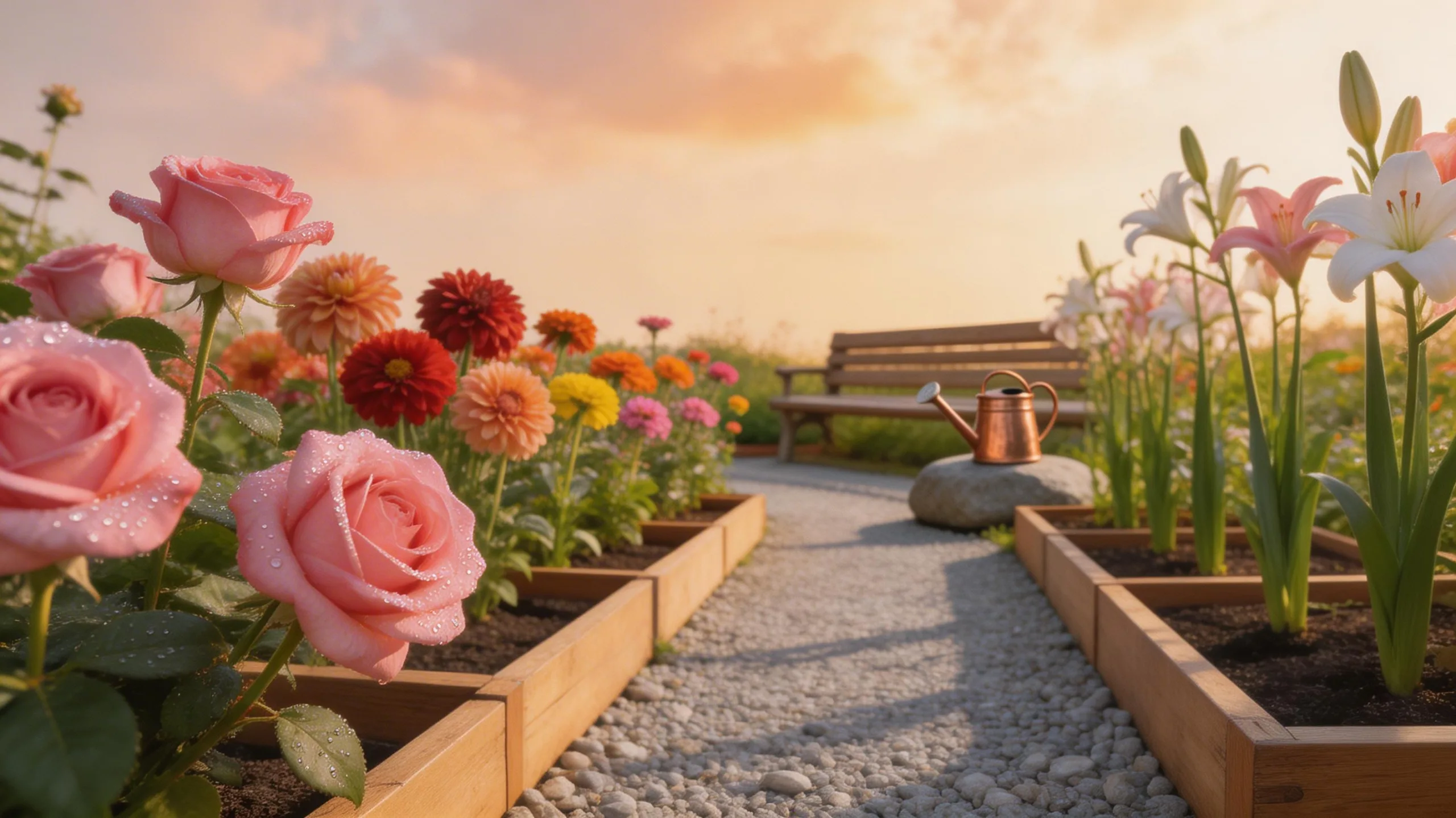 accessible structured beds for harvesting