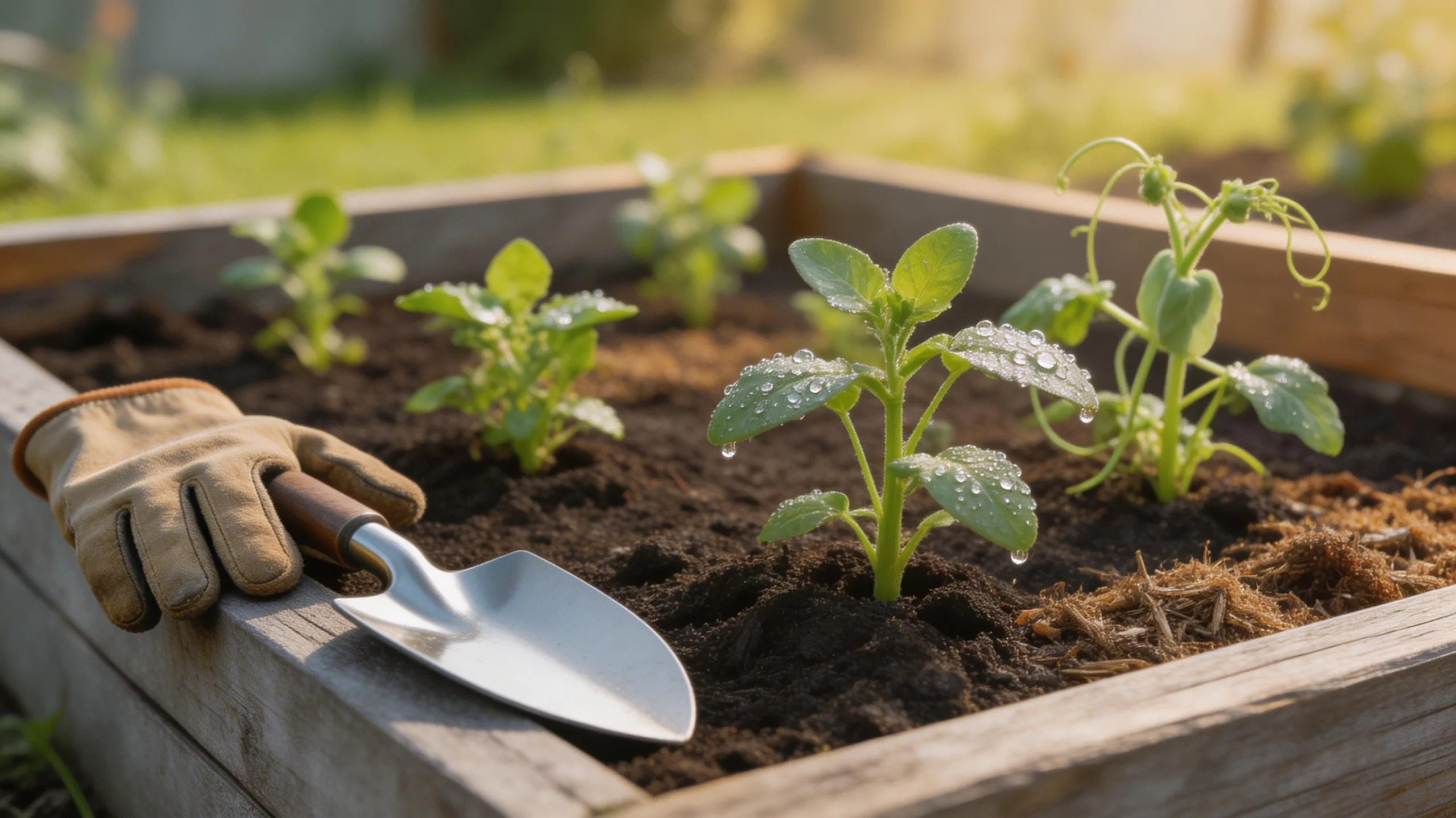 amend soil for abundant blooms