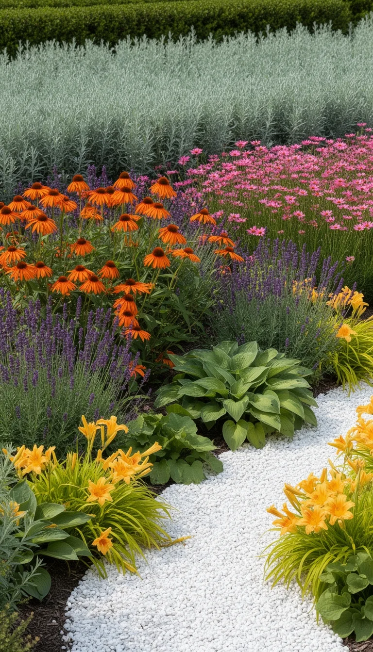 annuals perennials layered gardening