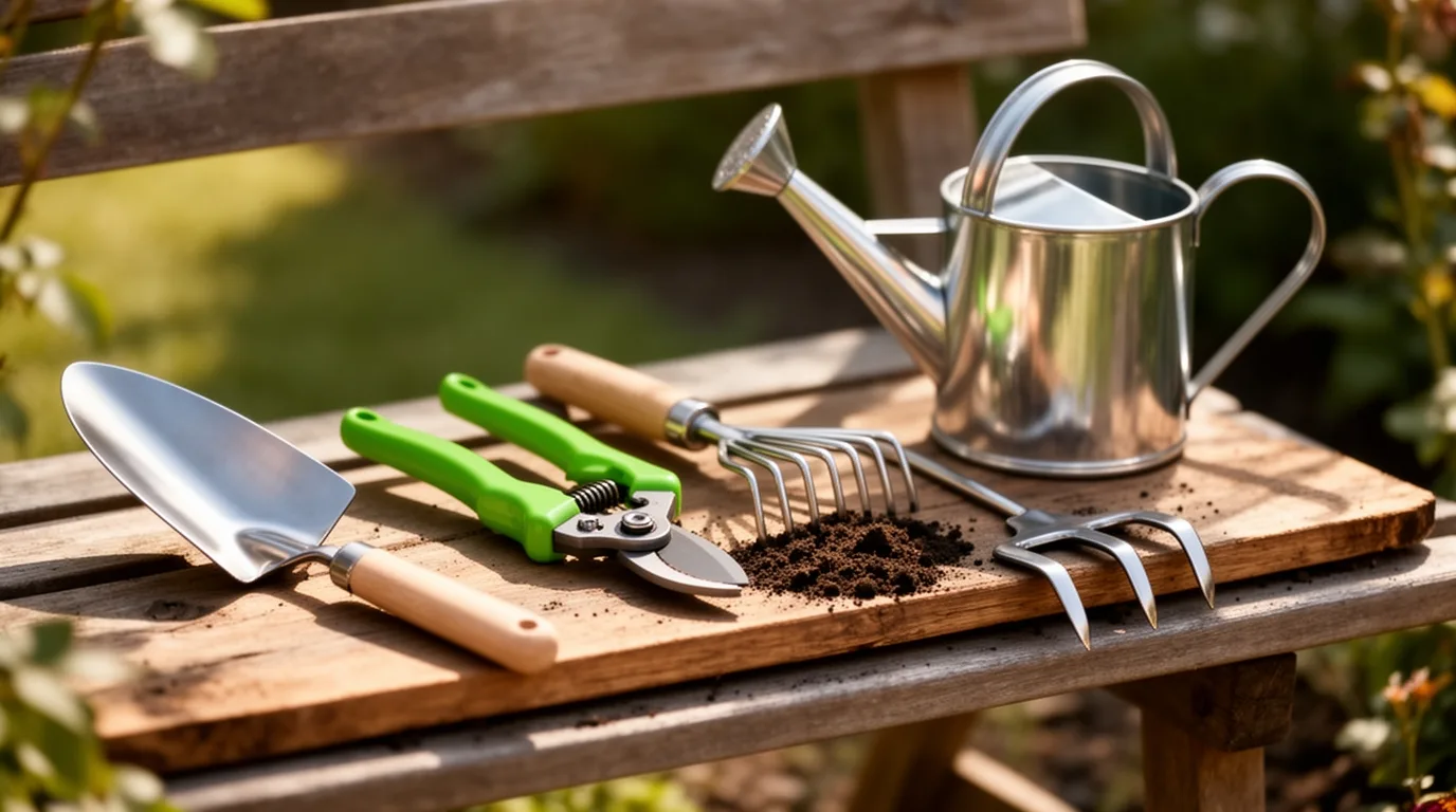 basic durable gardening toolset