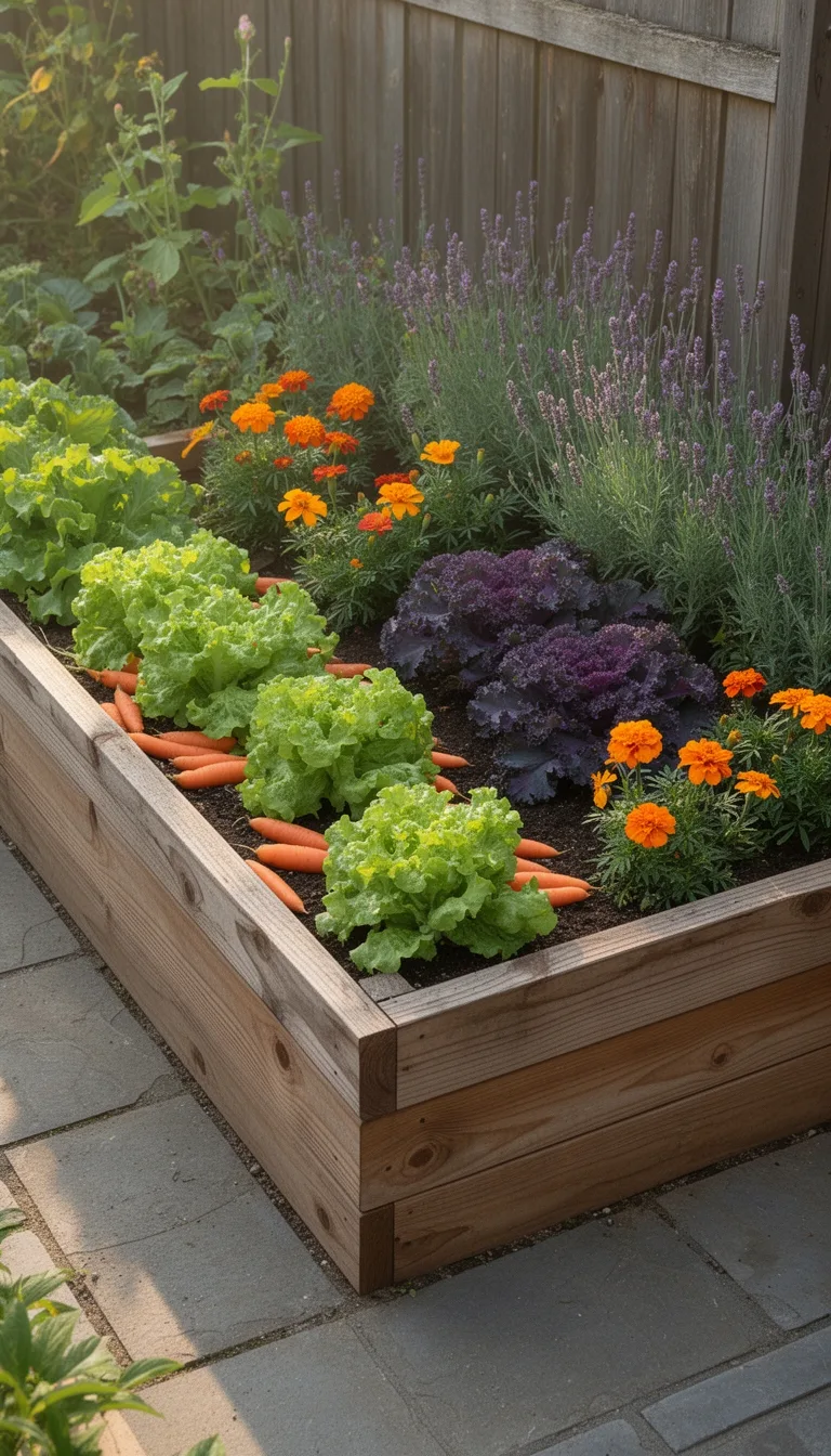 cedar plank raised bed