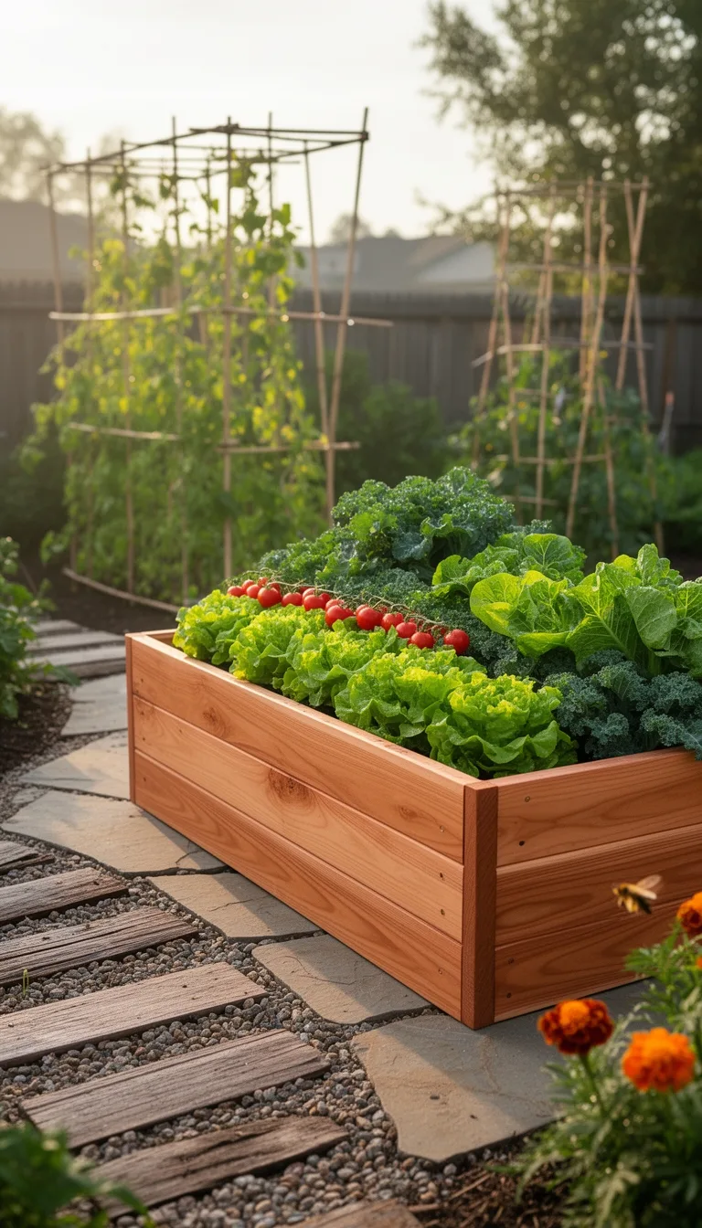 cedar rot resistant raised bed