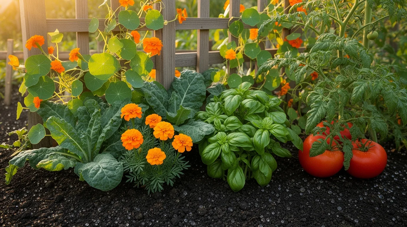 companion planting boosts garden resilience