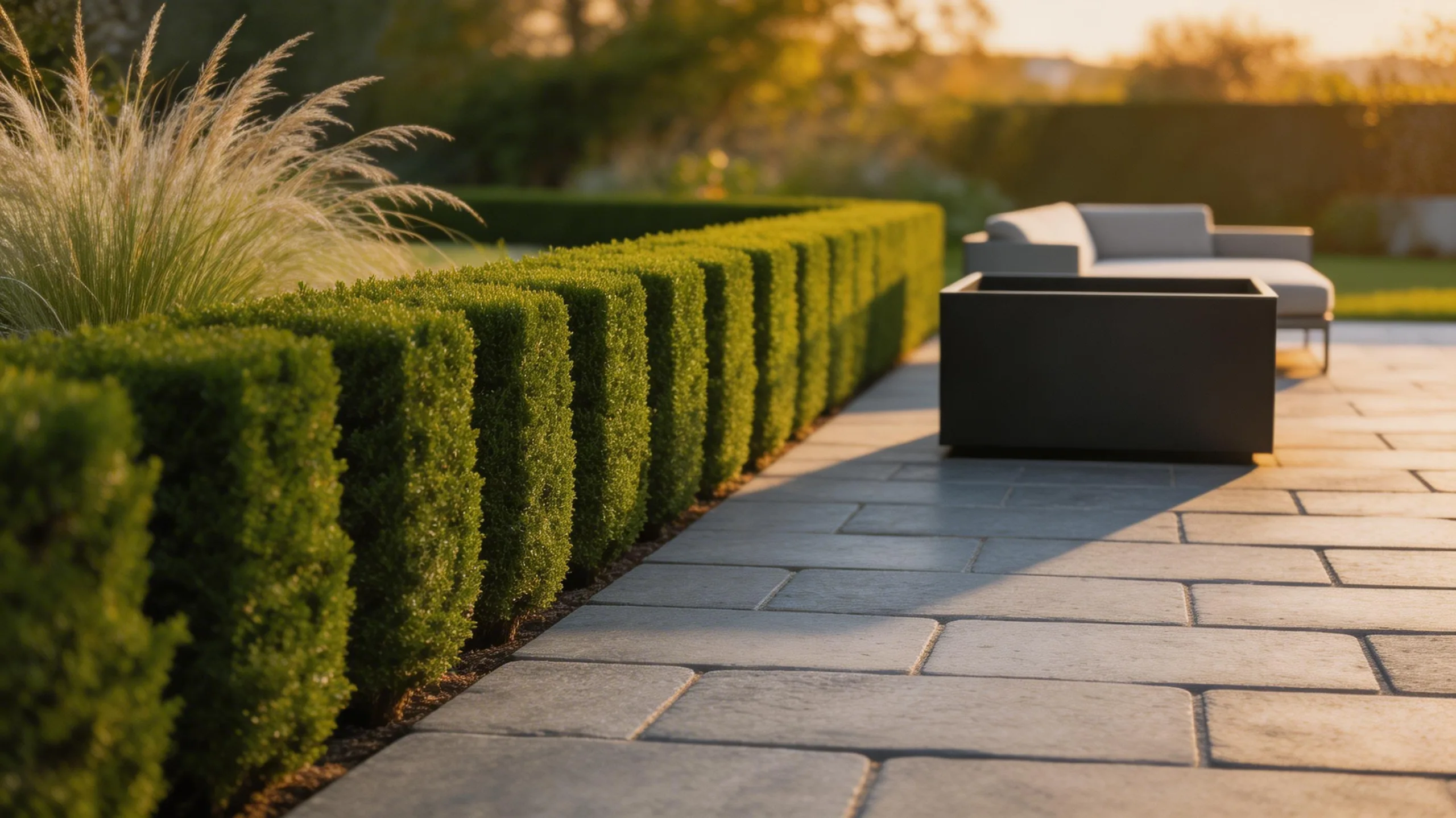 crisp structured drought tolerant hedges