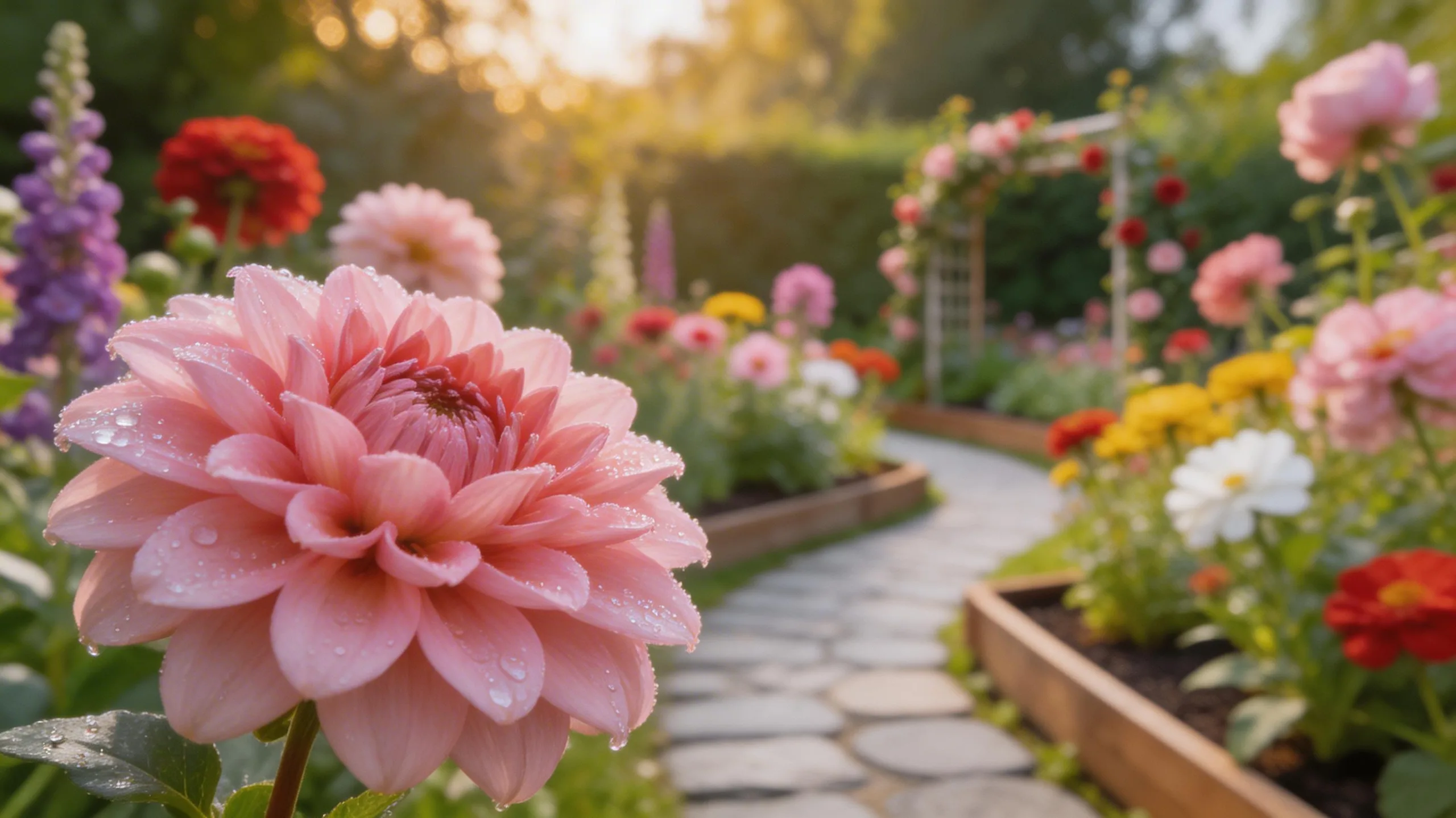 design a prolific cutting garden