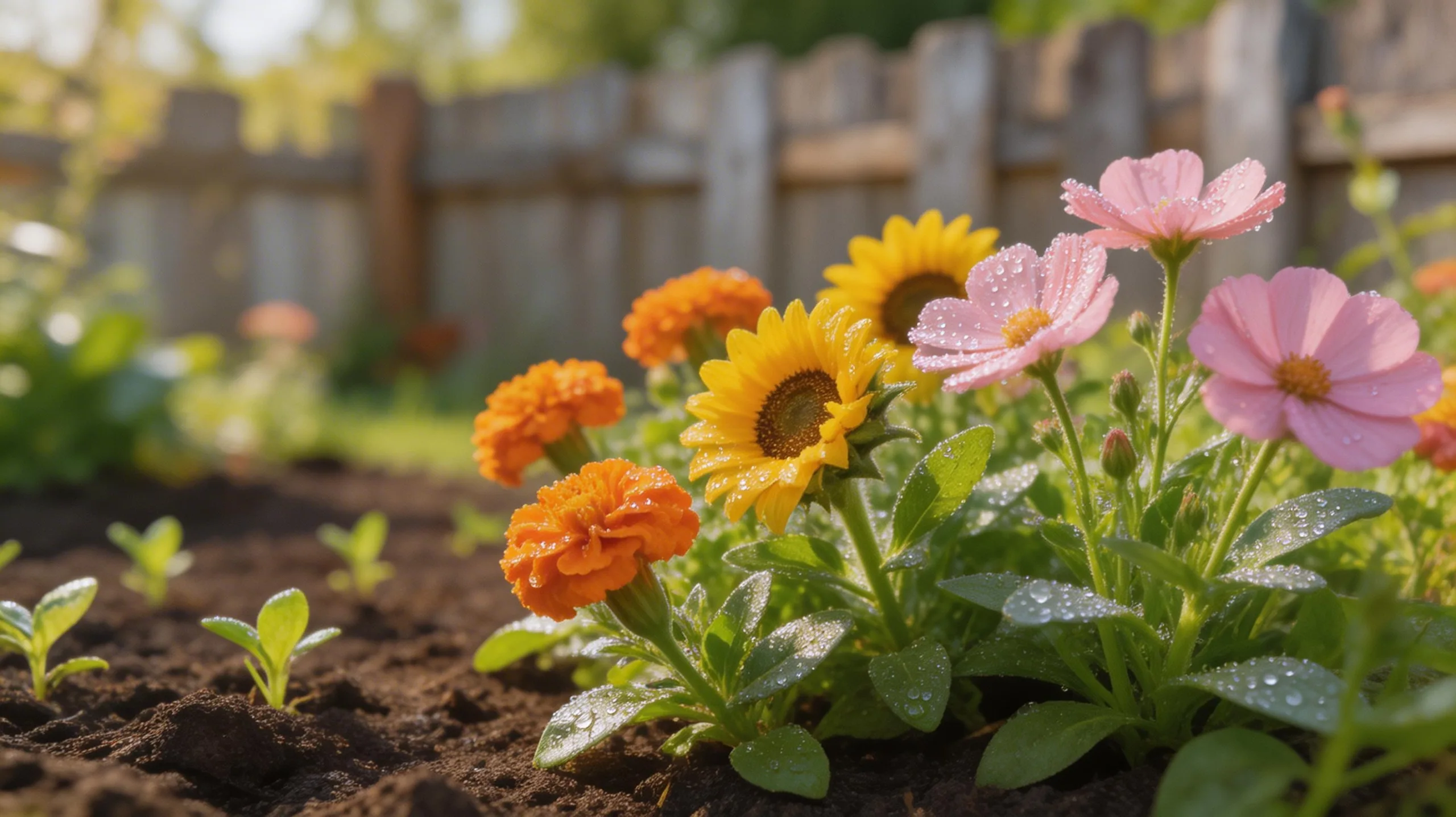 direct sow colorful easy annuals