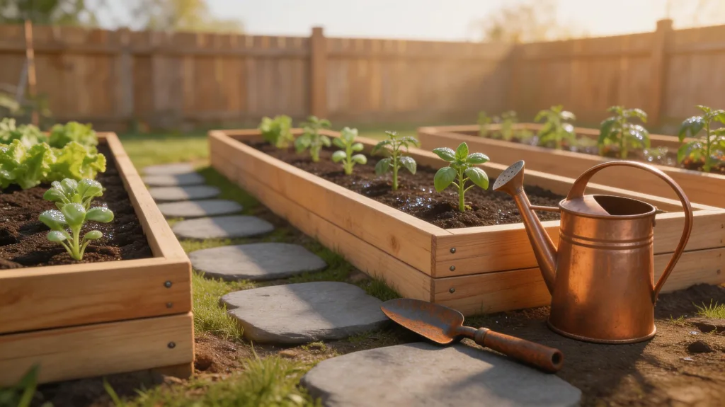 easy diy raised garden beds