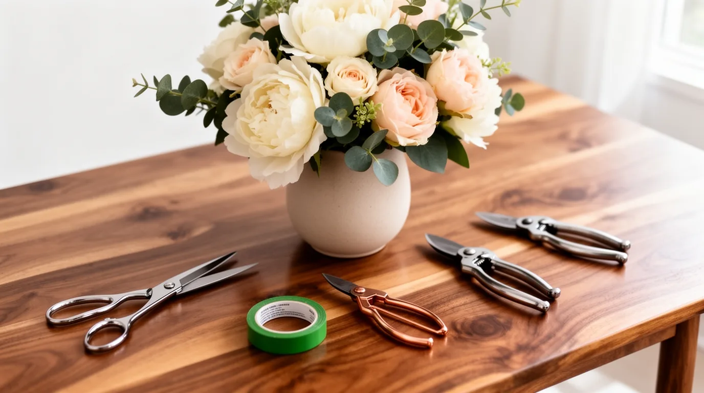 essential tools for faux arrangements