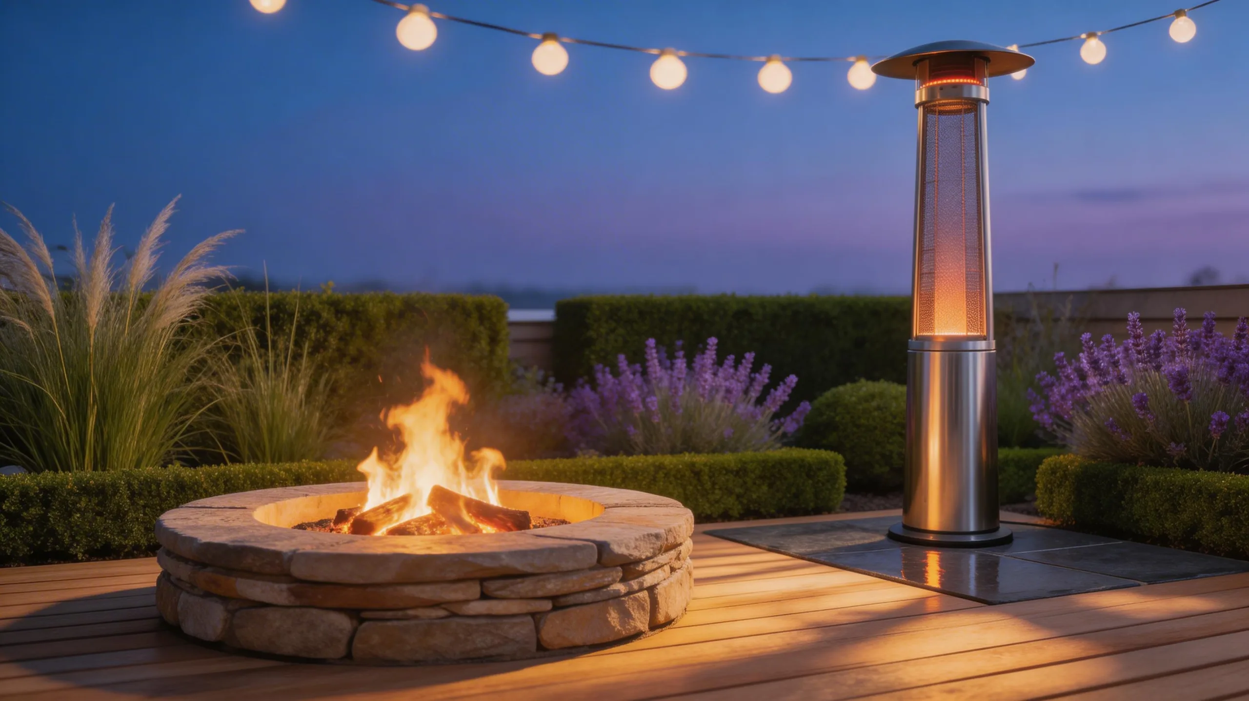 extend evenings with safe warmth