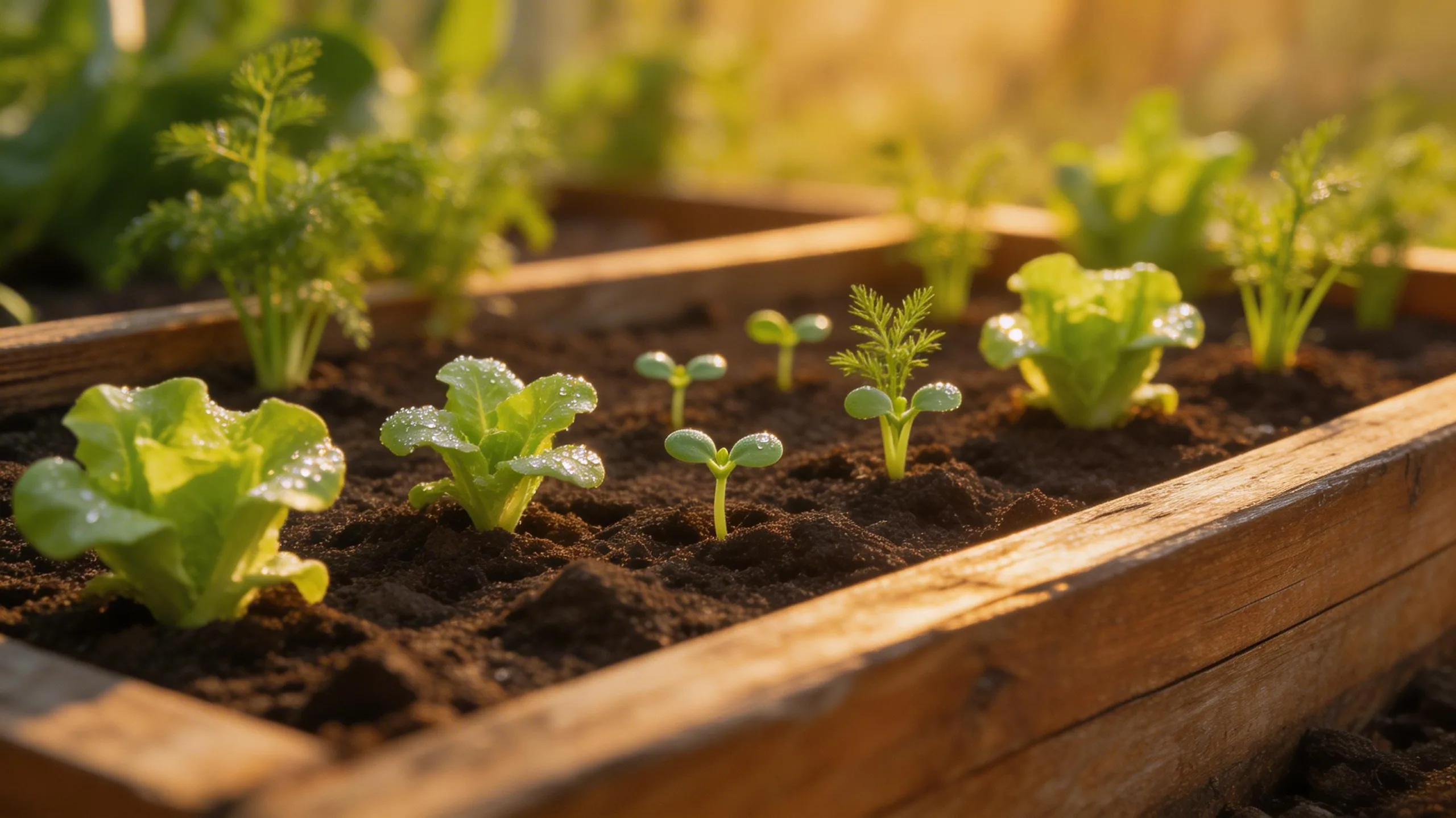 fast growing forgiving beginner vegetables