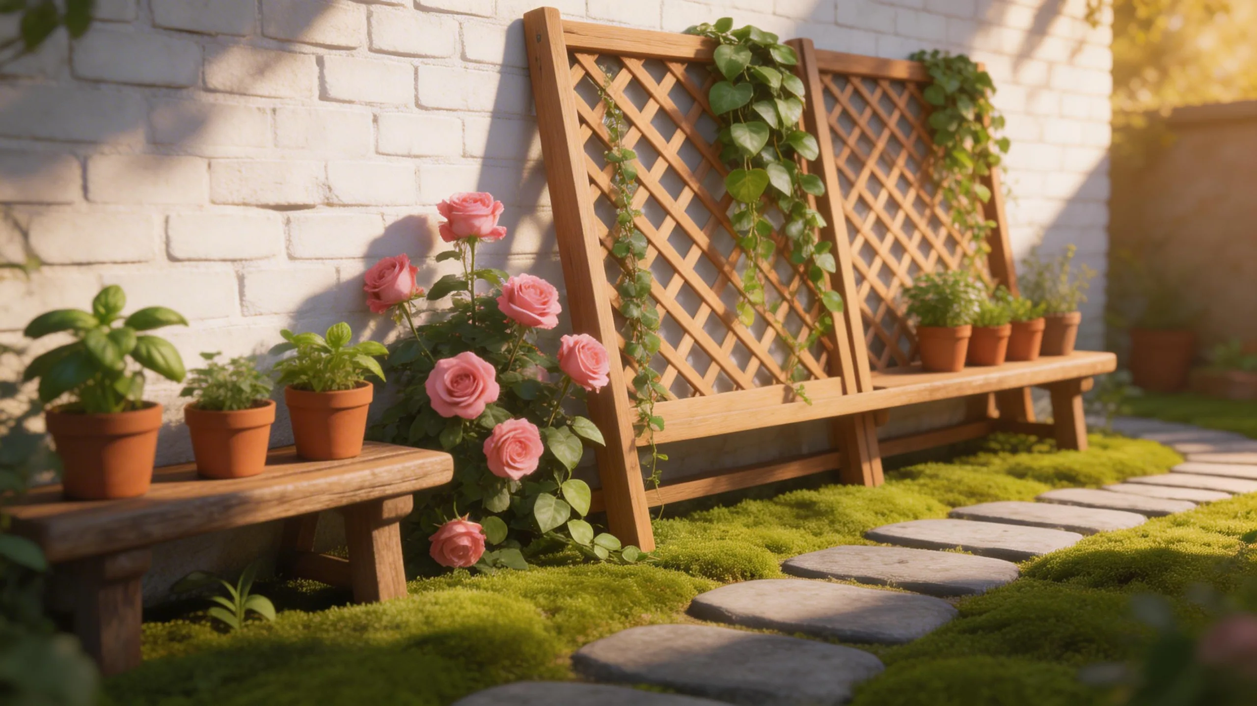 fold away vertical trellis system