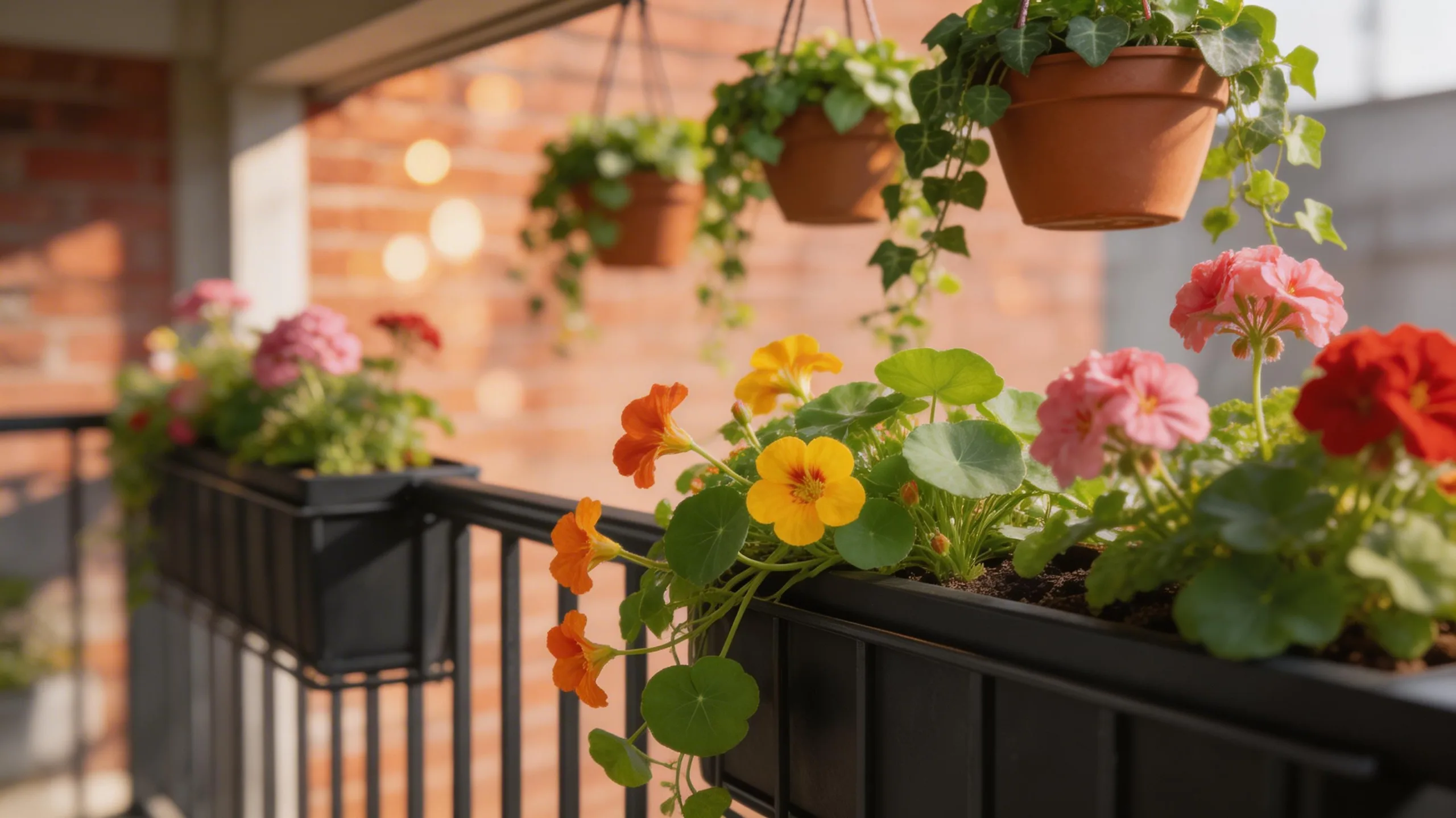 hang lightweight cascading planters