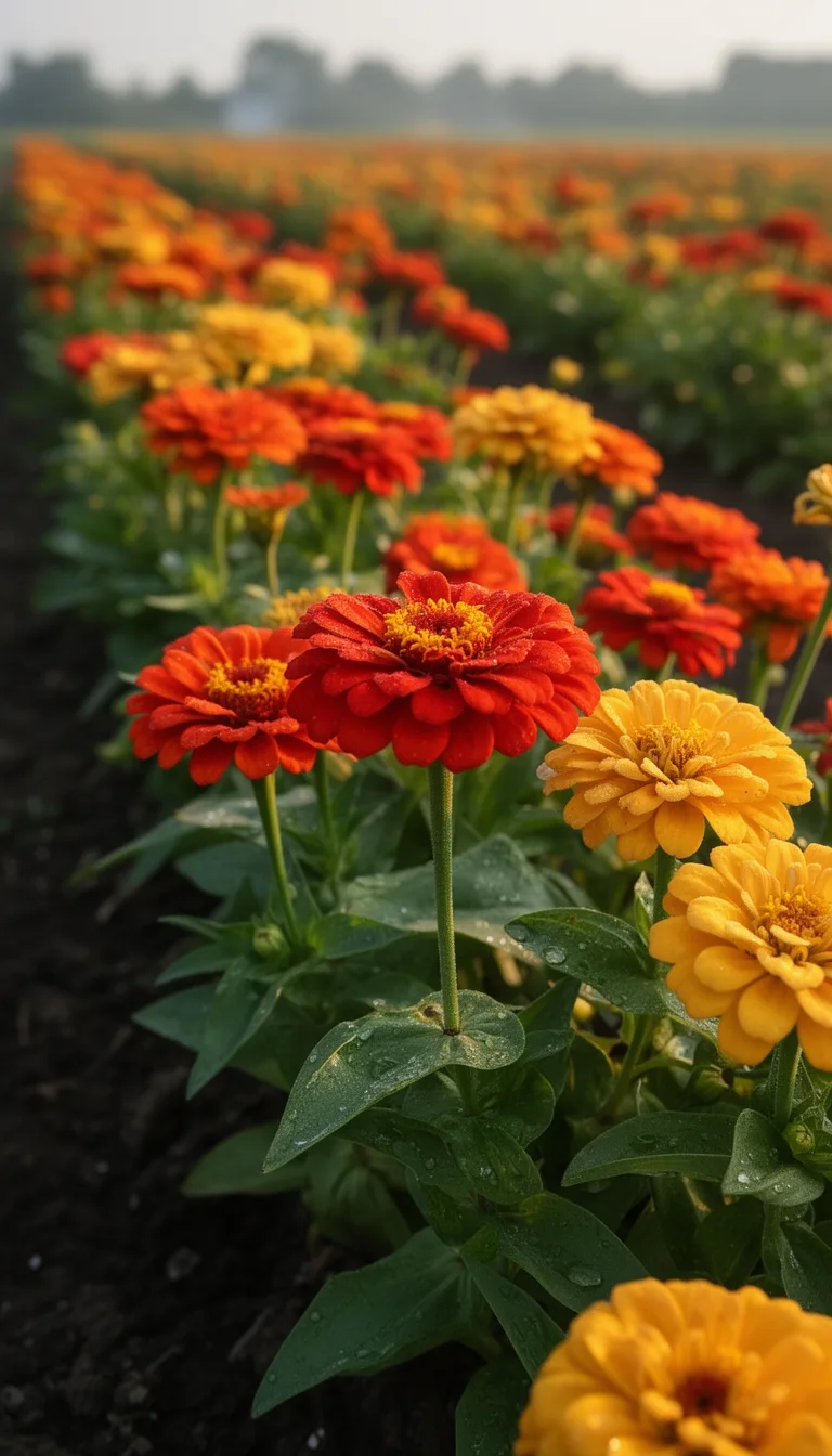 heat tolerant zinnia cut flower