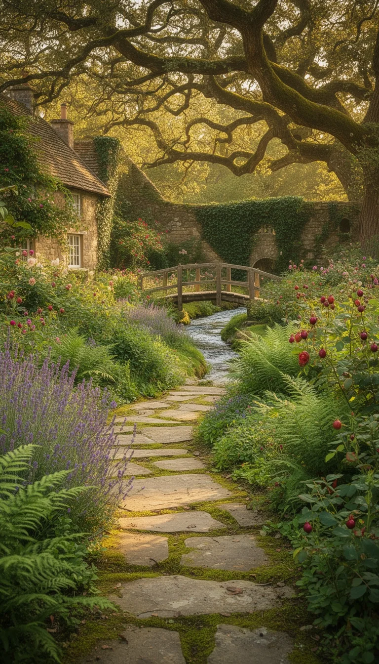 irregular flagstone pathway installation