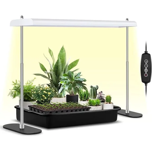 led grow light stand with timer