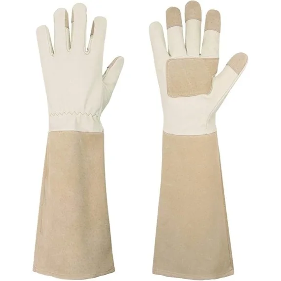 long thorn proof pigskin gloves