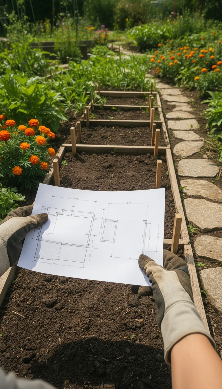 map garden before building