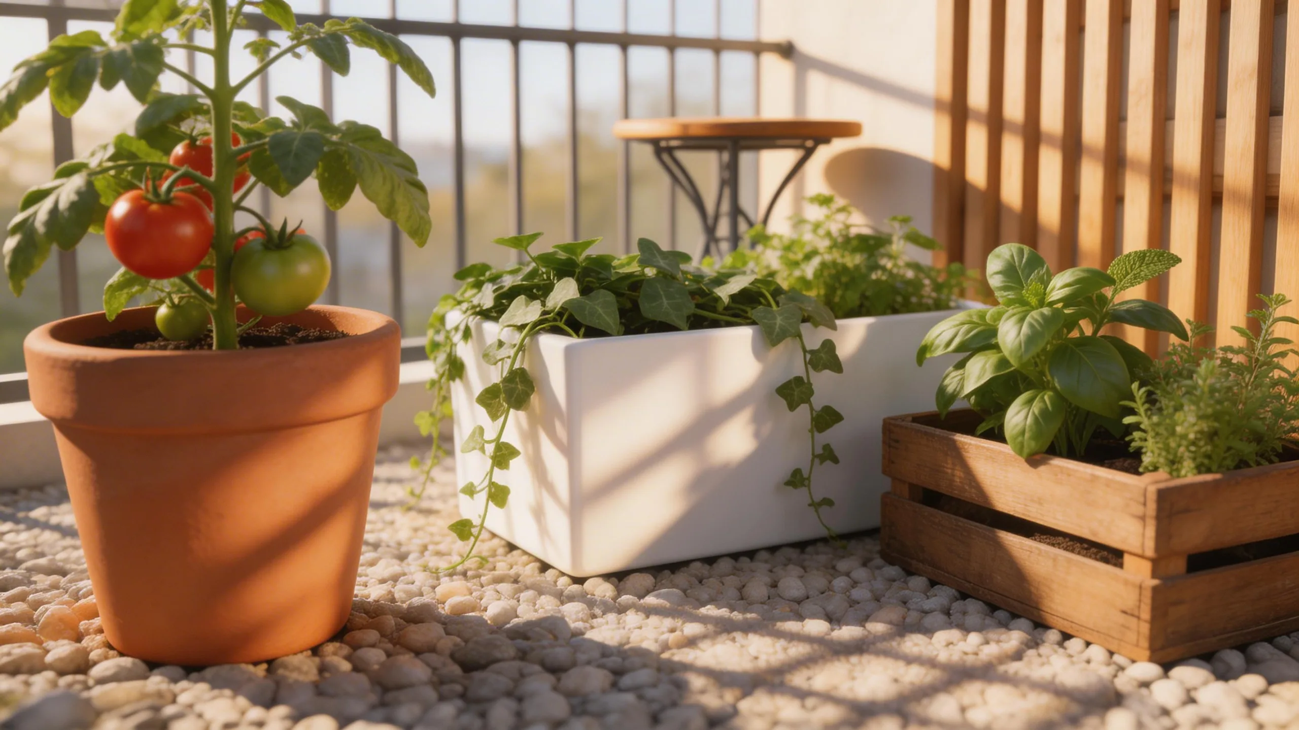 match container depth to roots