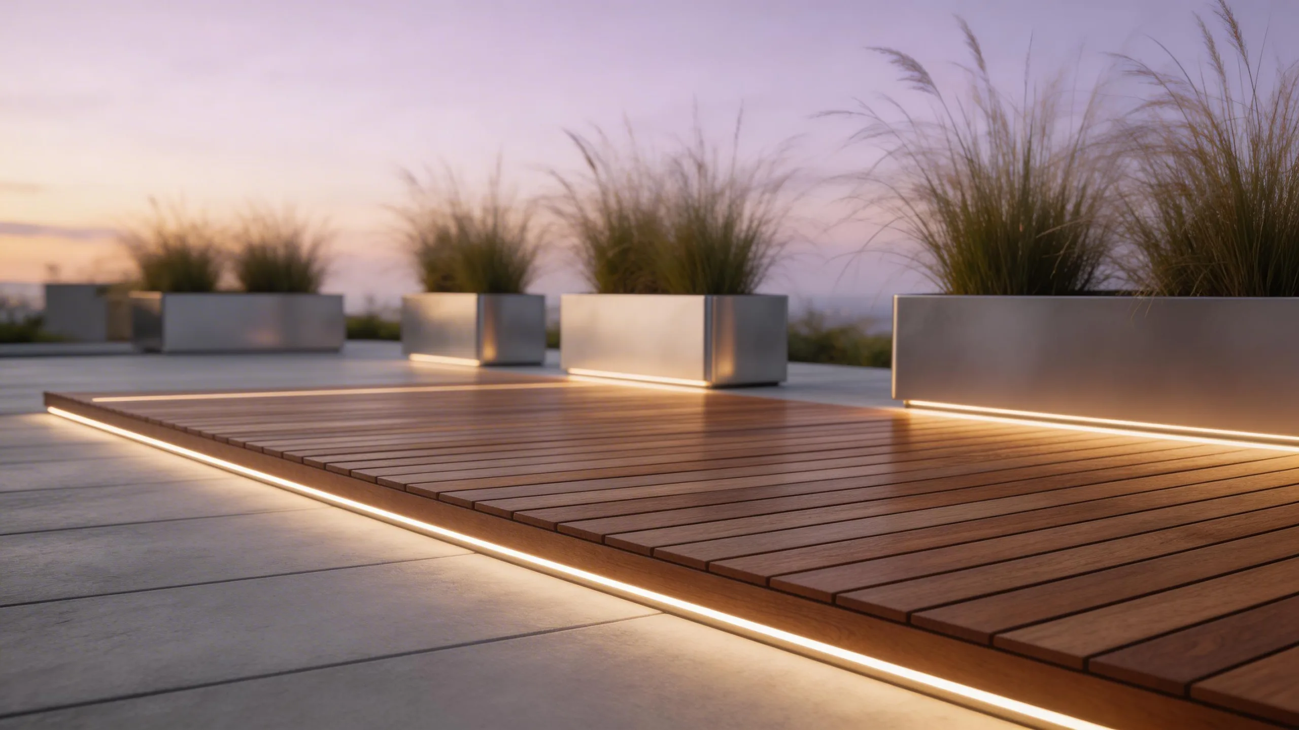 minimalist eco friendly deck design