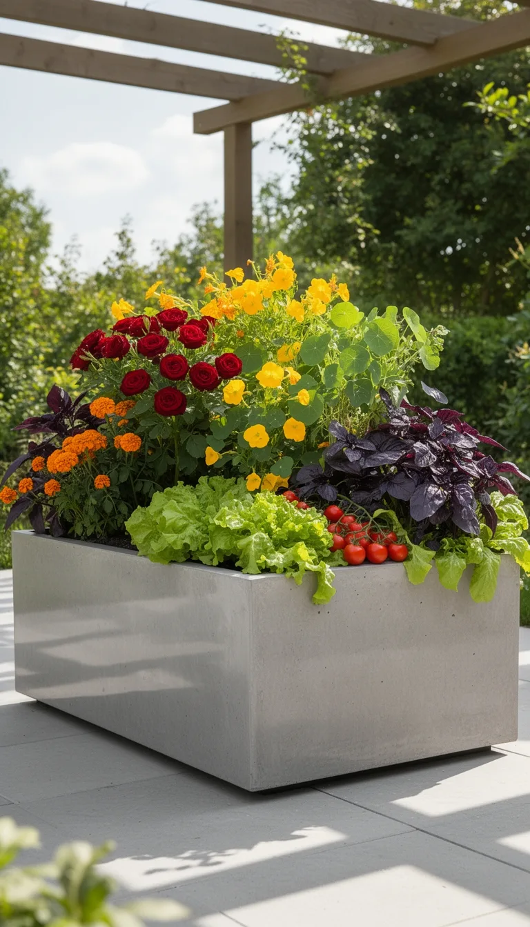 modular durable heat retaining concrete