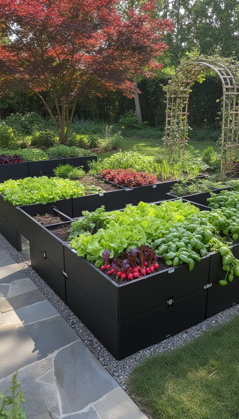 modular interchangeable container garden