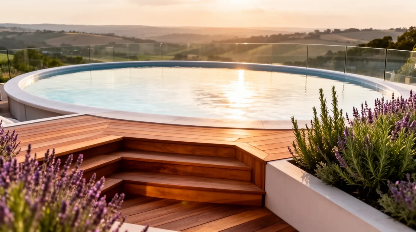 multi level decks framing views