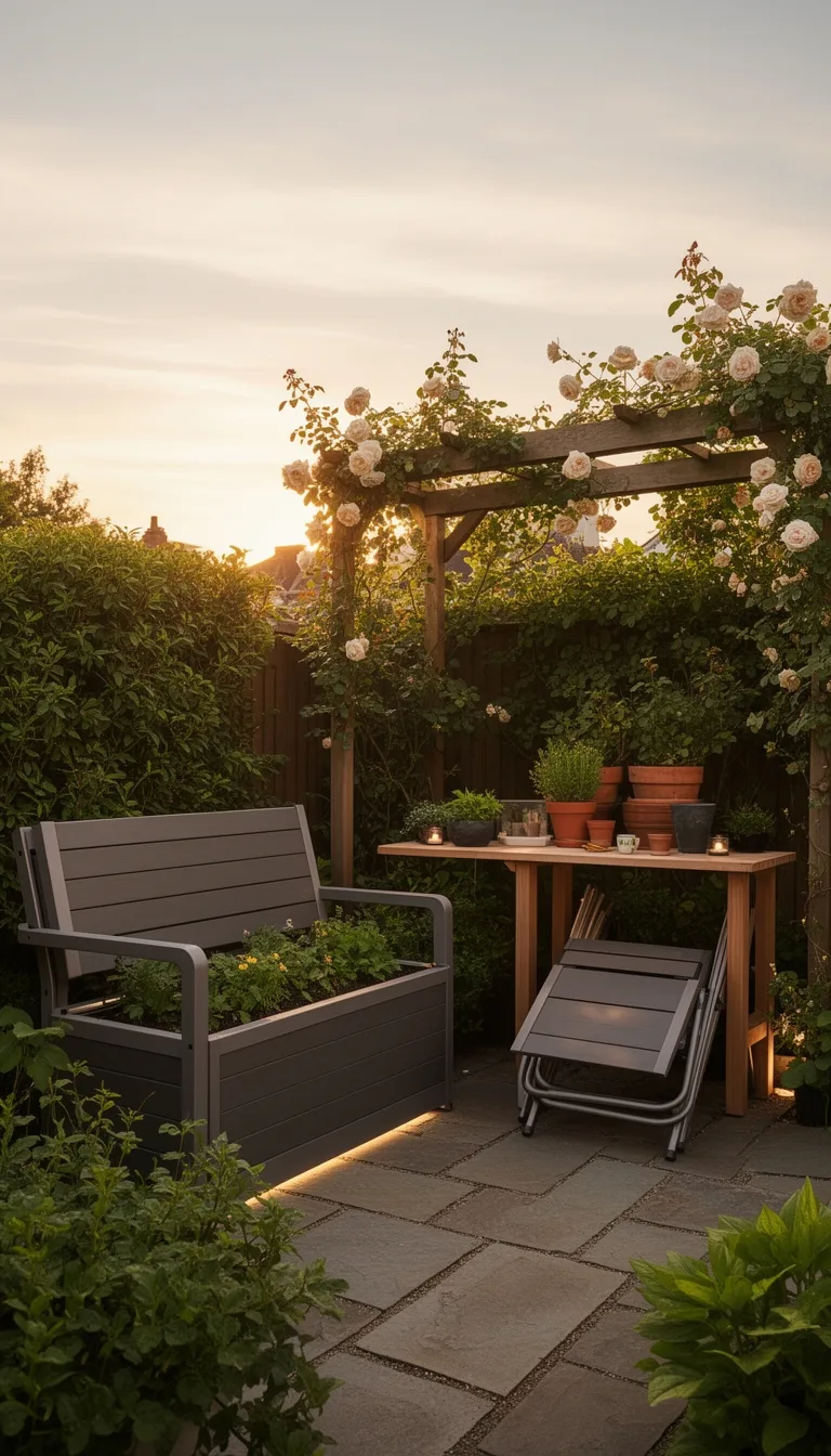 multi use compact backyard furniture