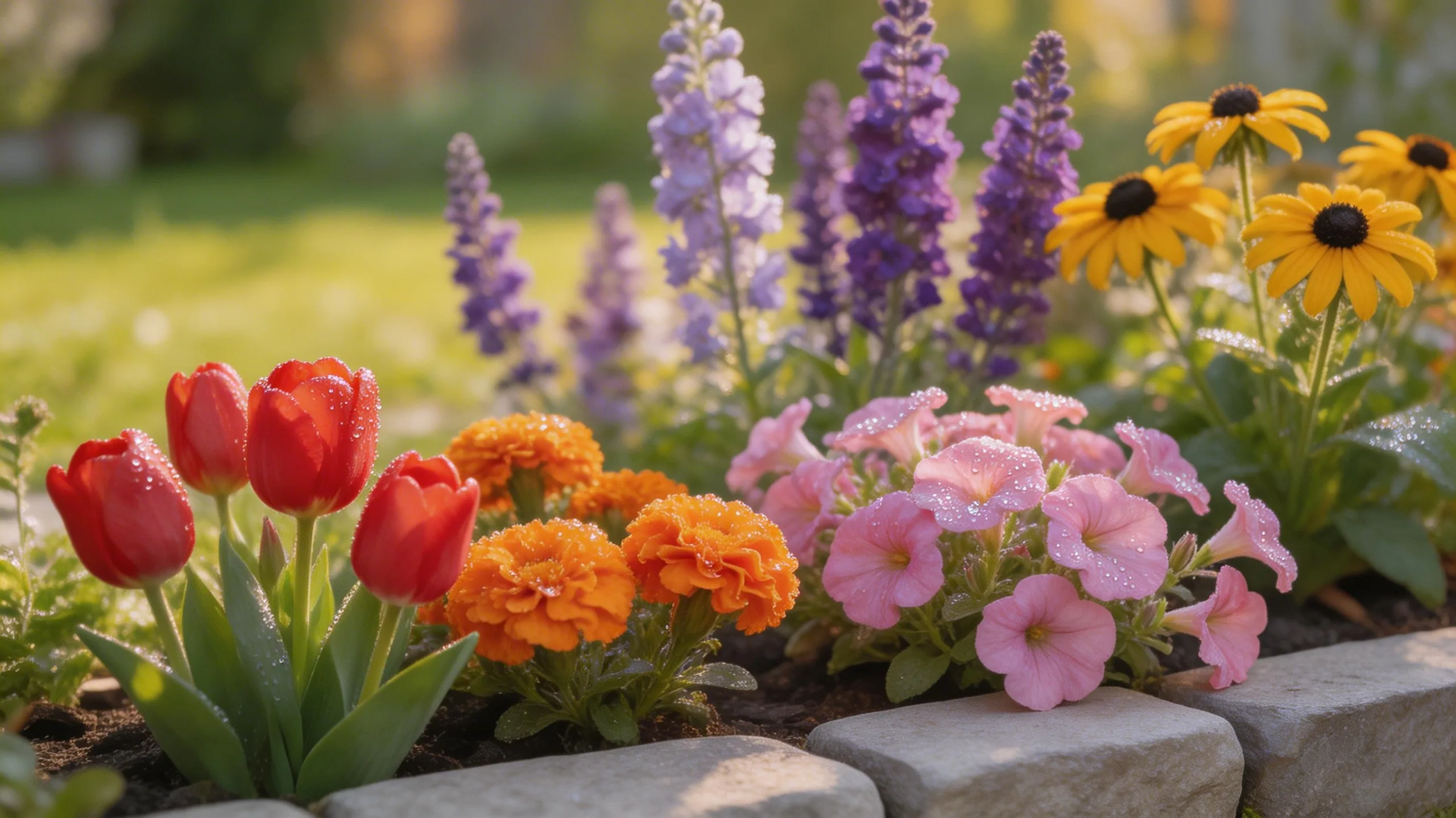 perennials anchor annuals enliven
