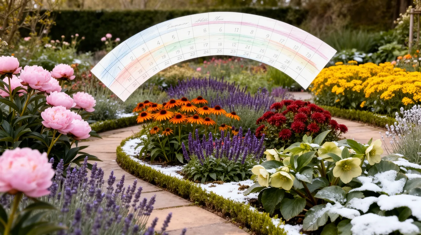 plan a continuous bloom calendar
