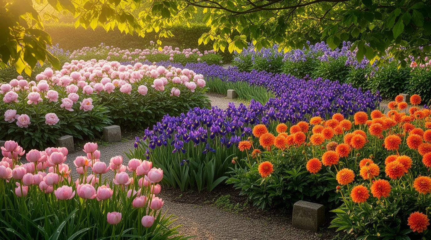 plan color driven seasonal blooms