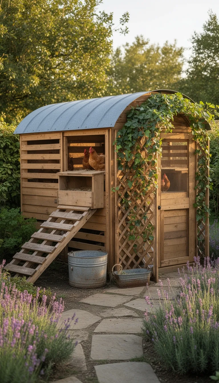 portable wheeled predator proof coop