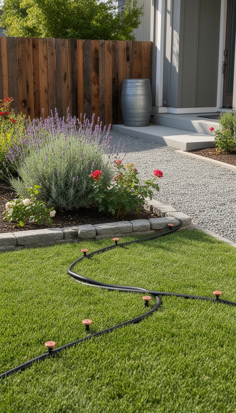 precise water saving drip irrigation