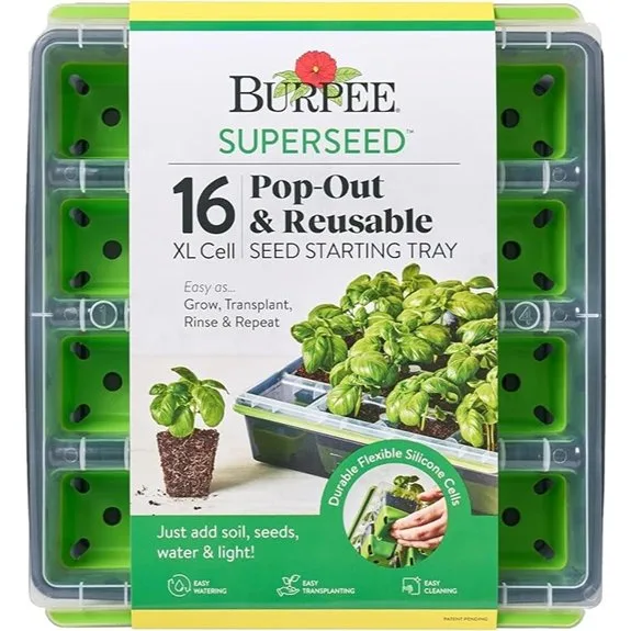 reusable 16 cell seed tray