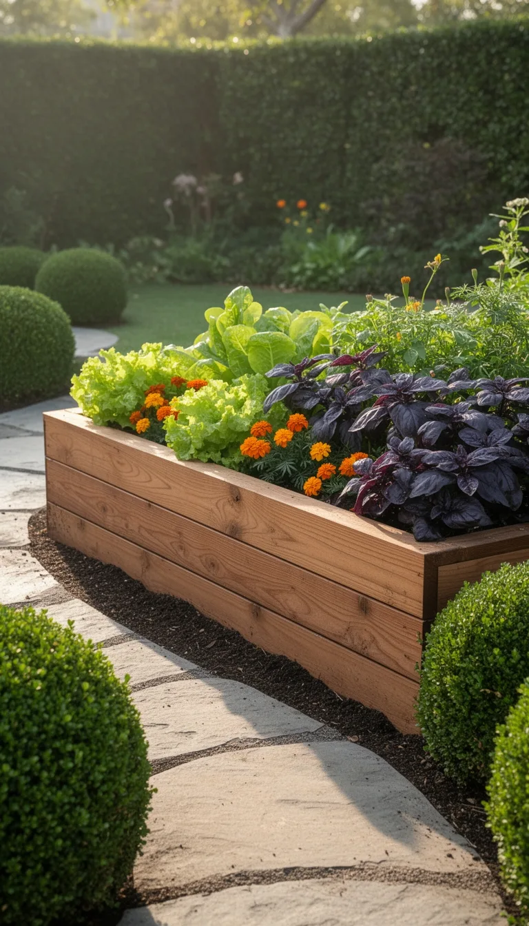 rot resistant cedar raised bed