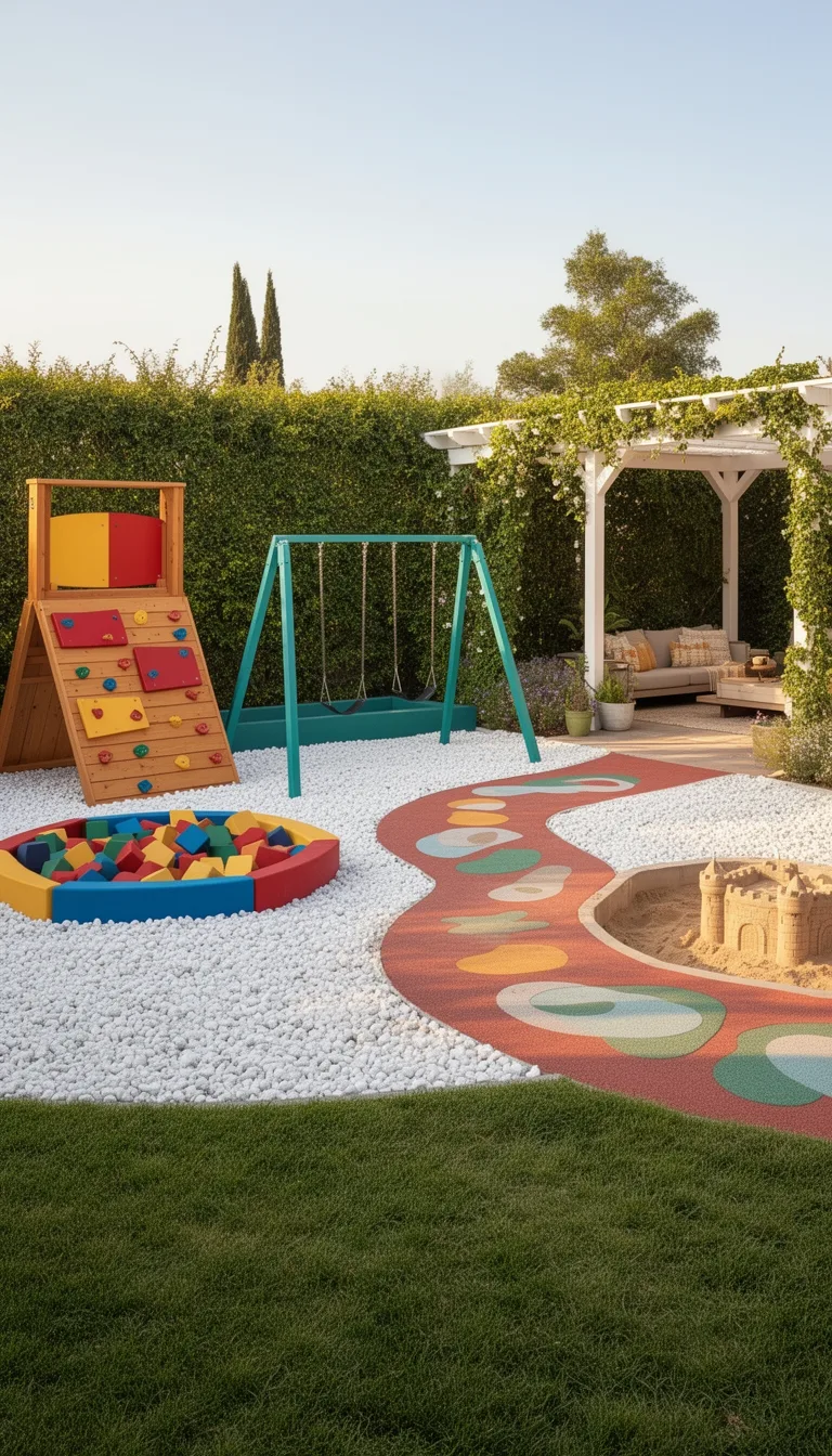 safe imaginative outdoor playzone
