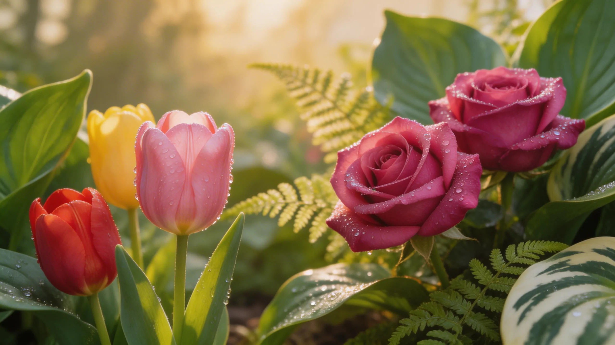 sculptural foliage anchors floral displays
