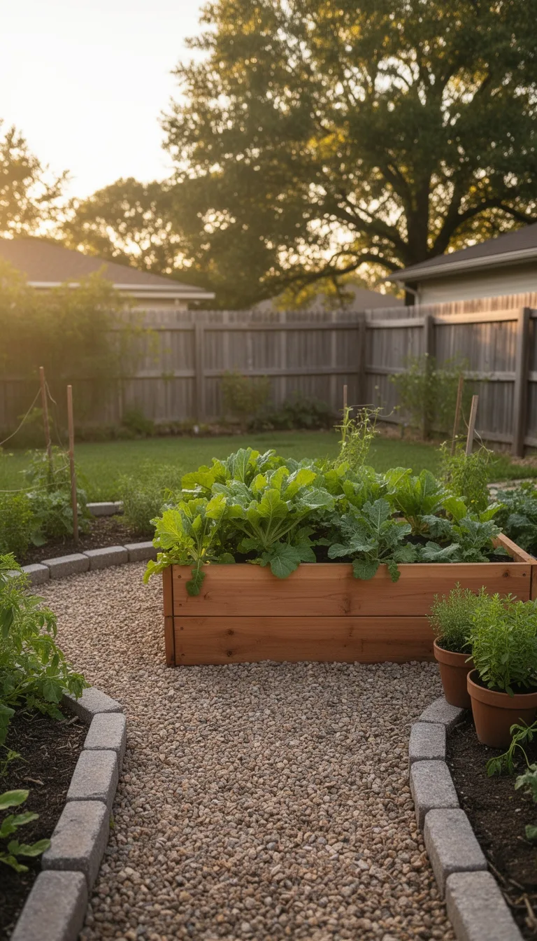 single raised bed foundation