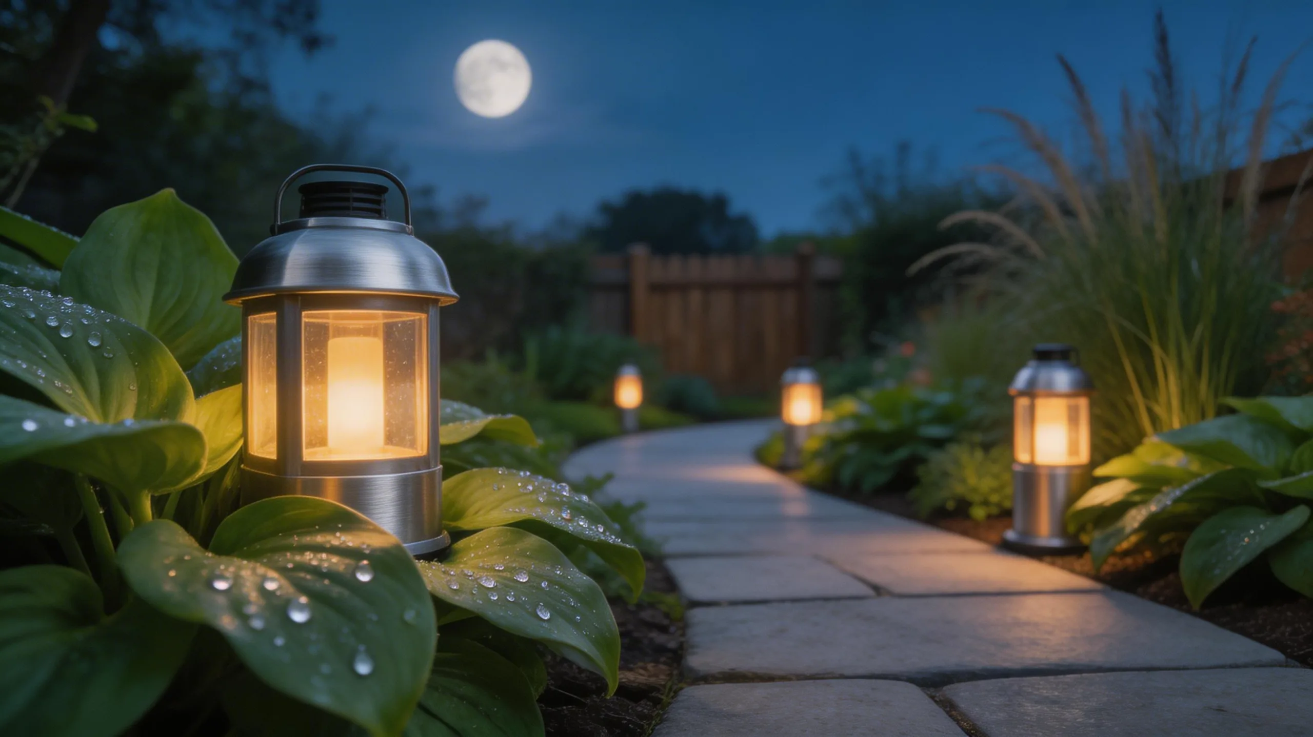 solar powered pathway lighting guidance