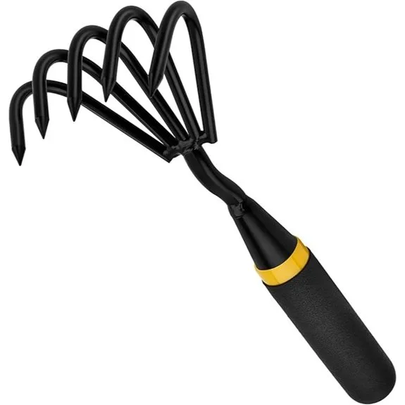stainless steel garden cultivator rake