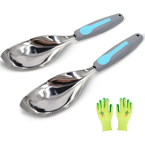stainless steel garden trowels