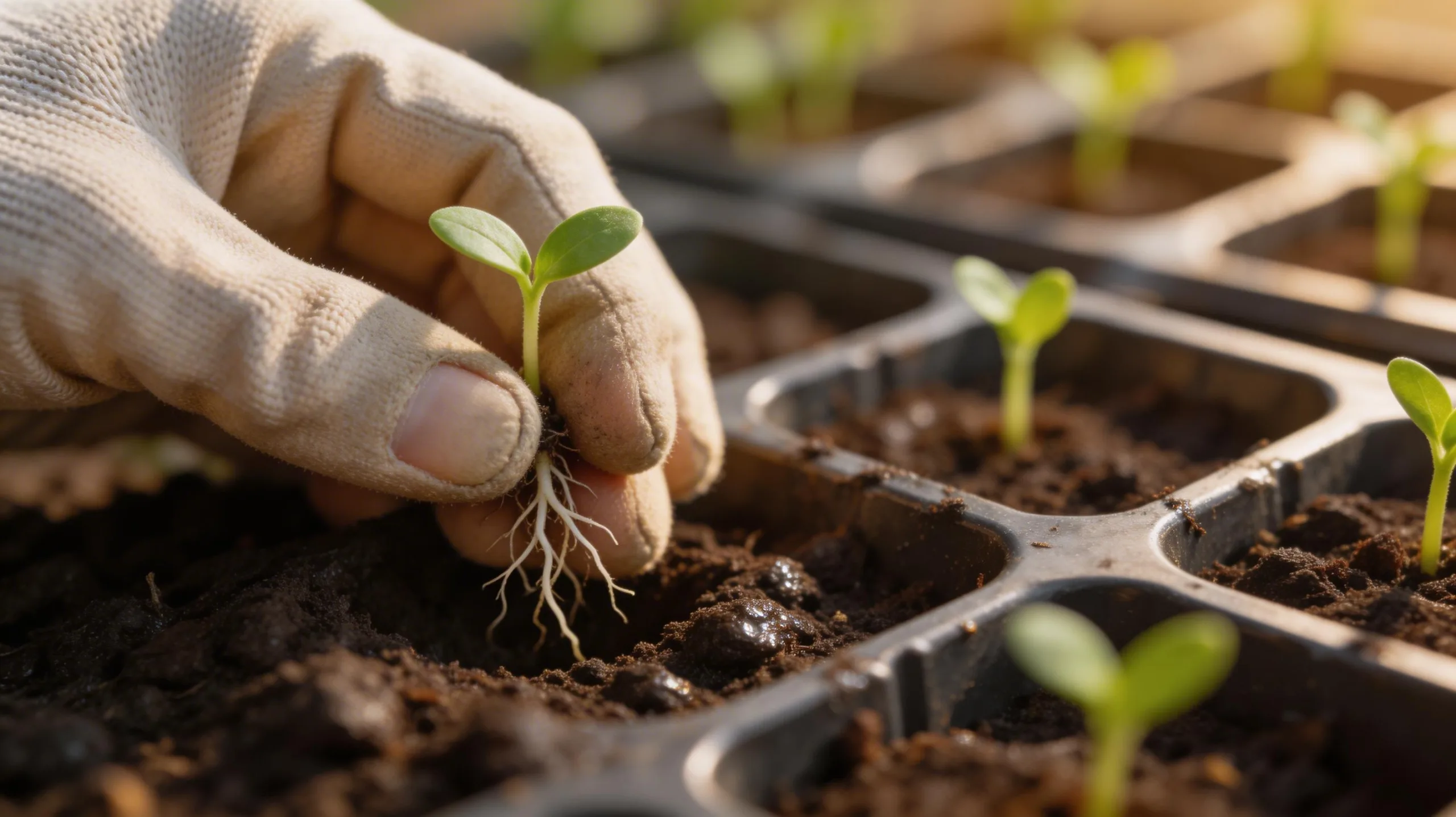 start seeds with proper timing