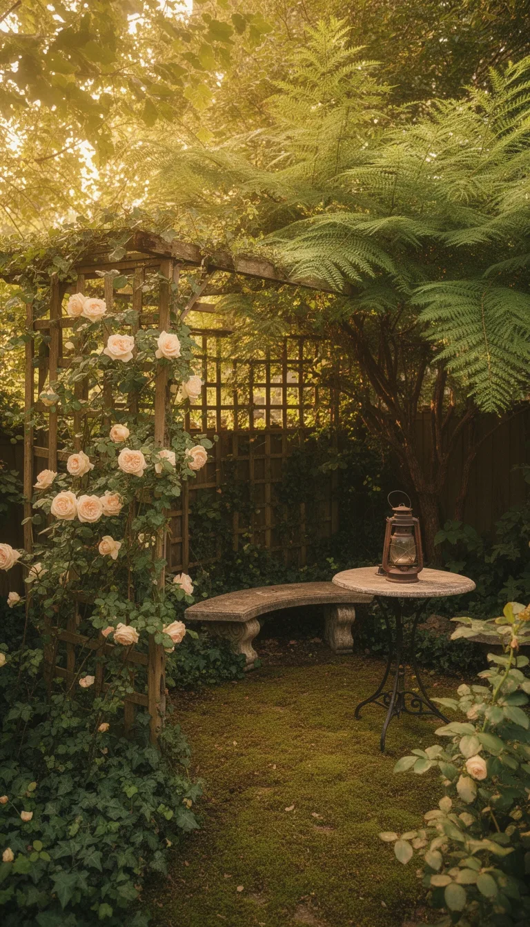 strategic backyard garden placement
