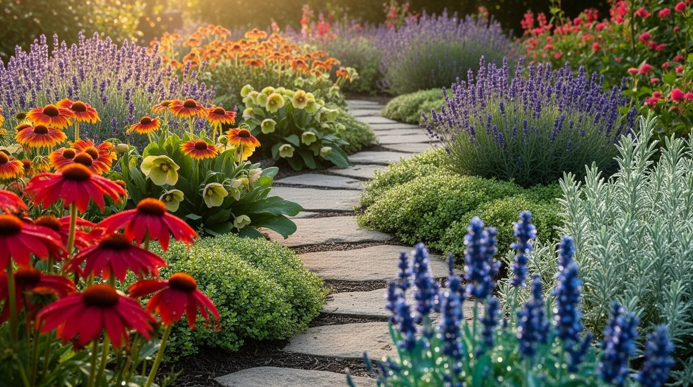 succession driven continuous seasonal blooms