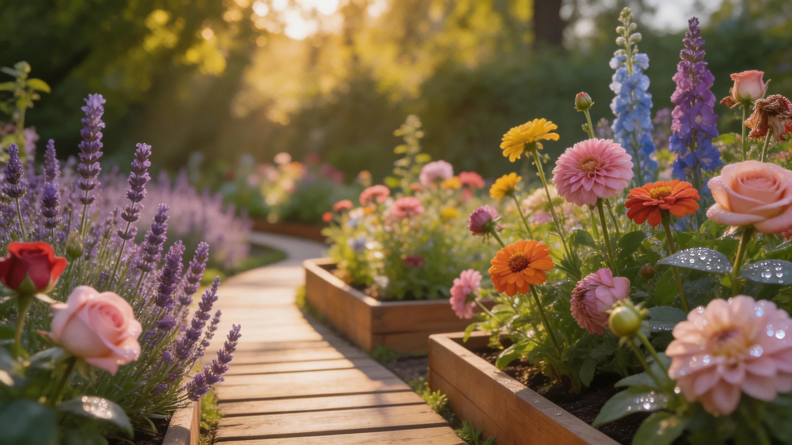 succession sowing for continuous blooms