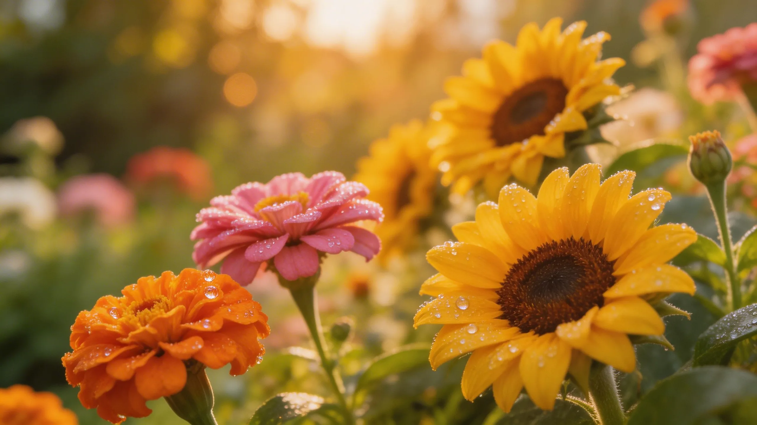 sun loving perennials and annuals