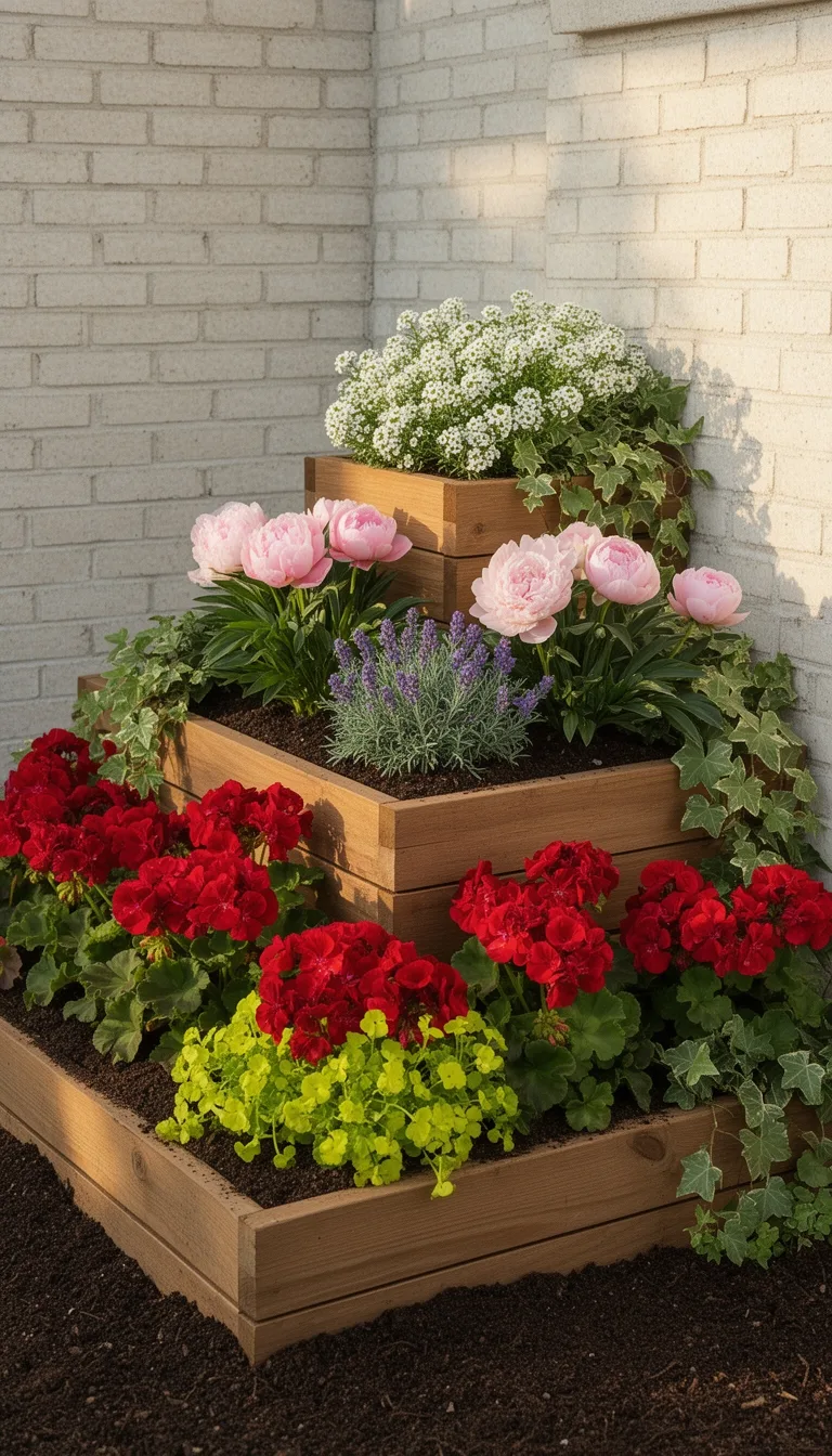tiered compact planting guide