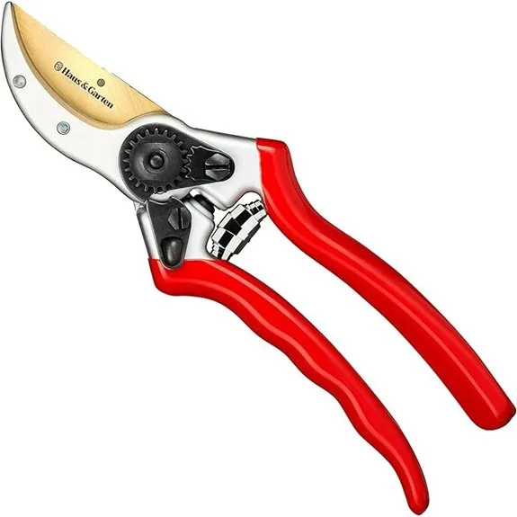 titanium bypass pruning shears