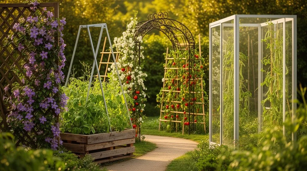 trellises for climbing plants